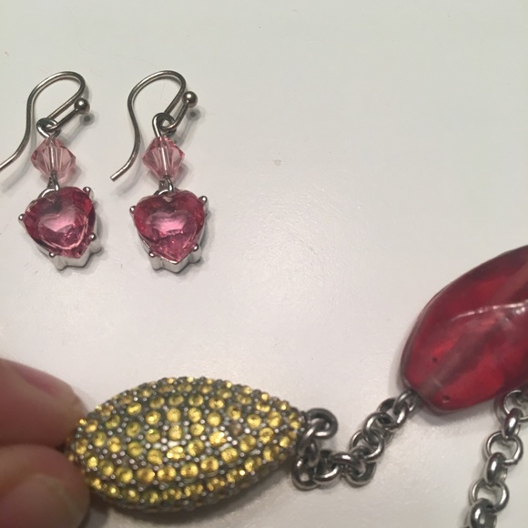 Swarovski Necklace & Earrings - Picture 4 of 6